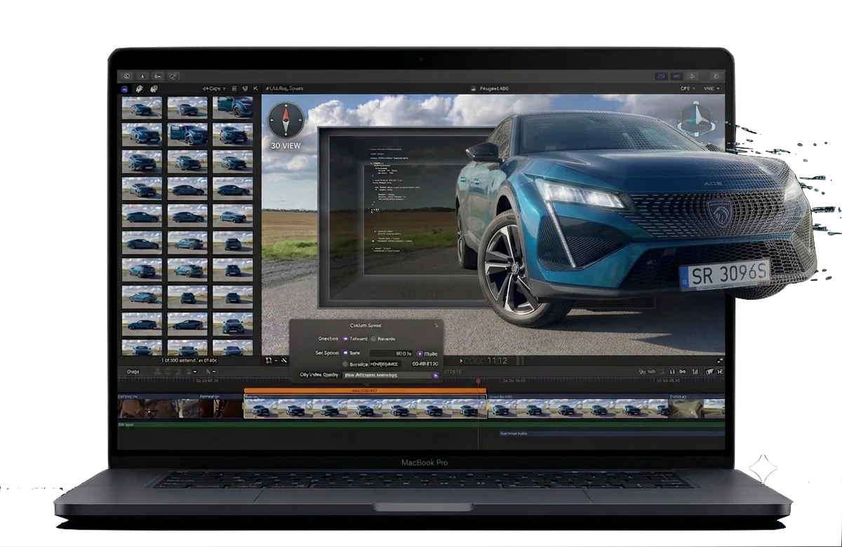Interfejs Final Cut Pro