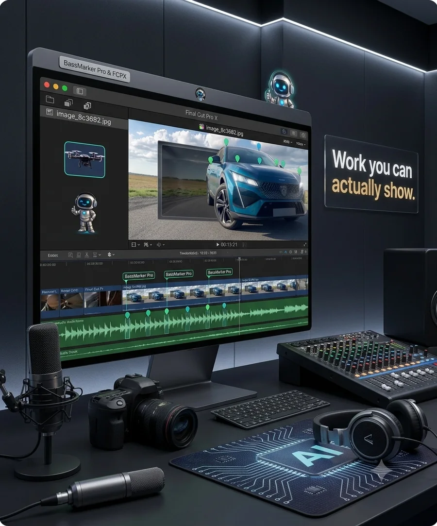 BassMarker Pro w Final Cut Pro